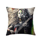 Her Music Soothes Souls Indoor Pillow - Beyond T-shirts